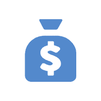 A pocket with a money symbol
