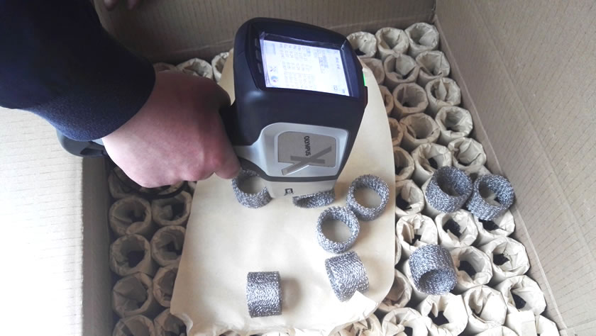 Nous faisons le test matériel pour les anneaux de vibration avant expédition.